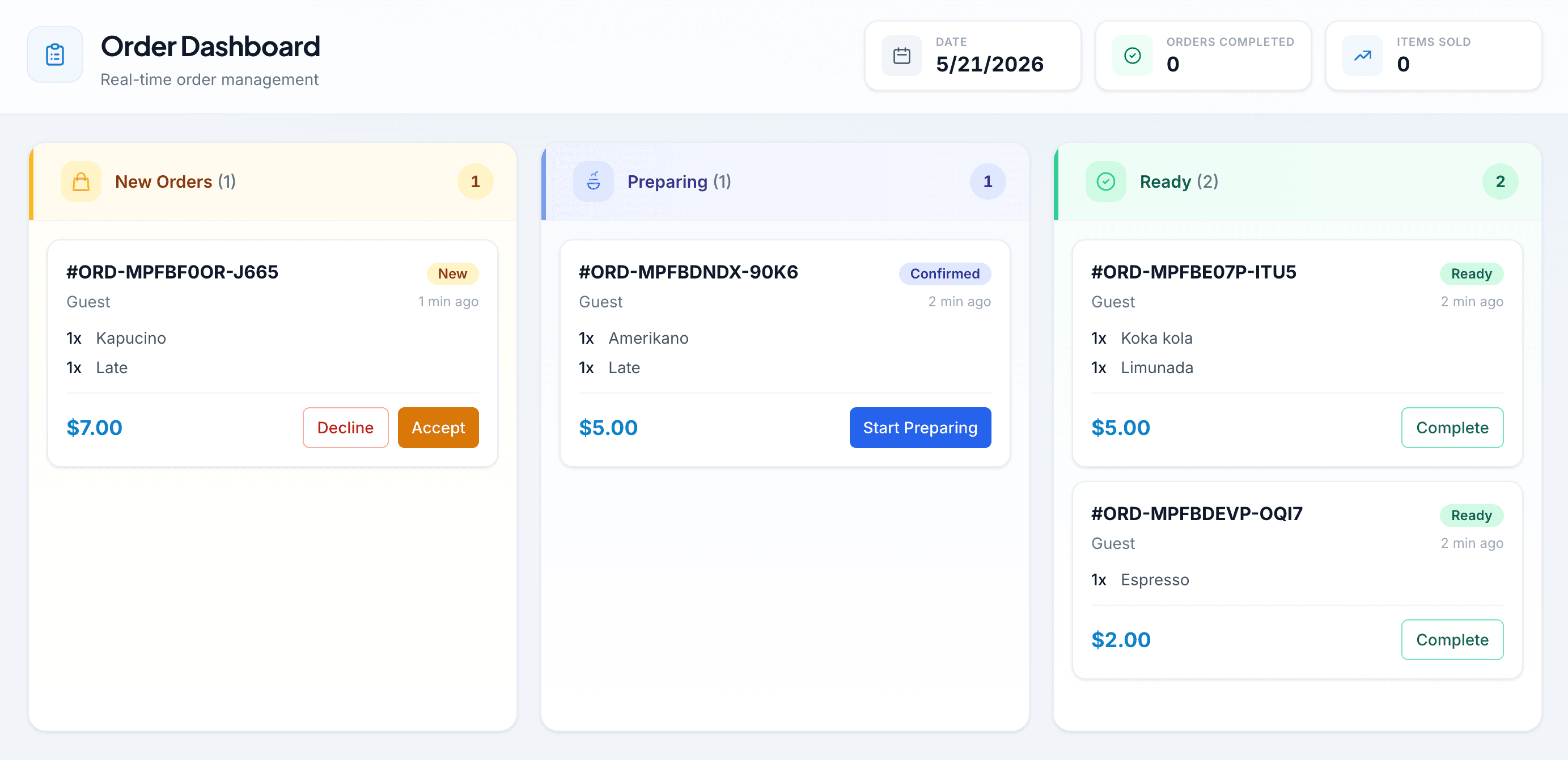 Real-Time Flow